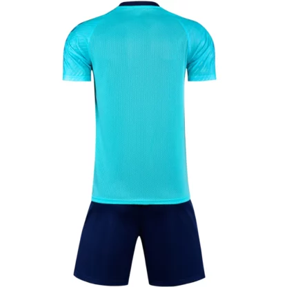 Custom Teal Soccer Uniform Kit - Image 2