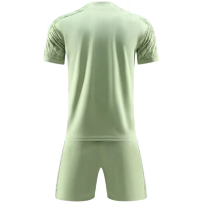 Custom Avocado Green Soccer Uniform Kit - Image 2