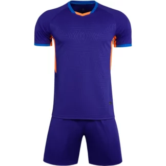 Custom Dark Blue Soccer Uniform Kit