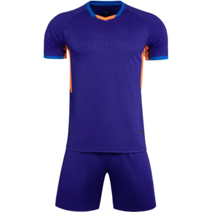 Custom Dark Blue Soccer Uniform Kit