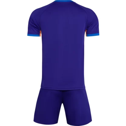 Custom Dark Blue Soccer Uniform Kit - Image 2