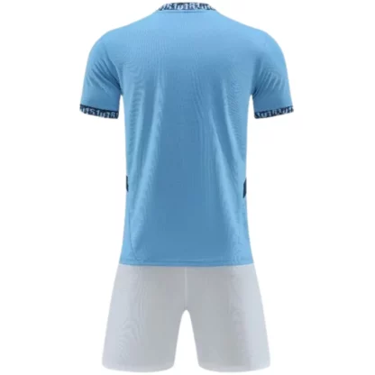 Custom Baby Blue Soccer Uniform Kit - Image 2