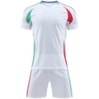 Custom White Soccer Uniform Kit