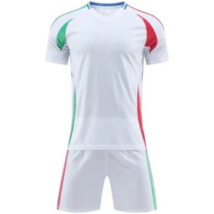 Custom White Soccer Uniform Kit