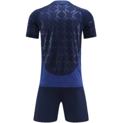 Custom Navy Blue Soccer Uniform Kit - Image 2