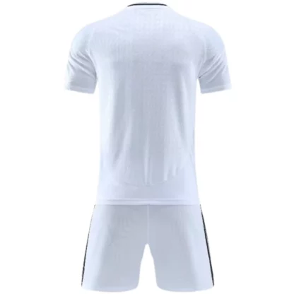 Custom White Soccer Uniform Kit - Image 2