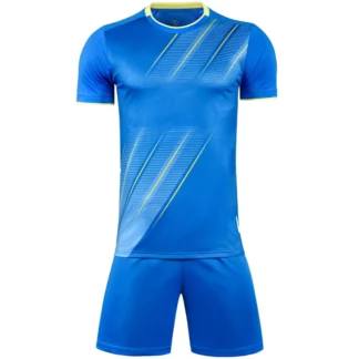 Custom Blue Soccer Uniform Kit