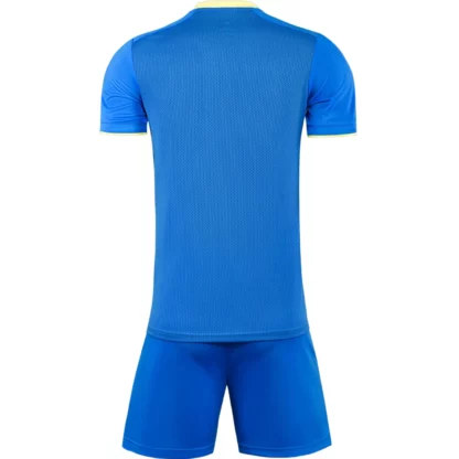 Custom Blue Soccer Uniform Kit - Image 2