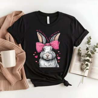 Bunny Love Bow Valentine's Day Shirt