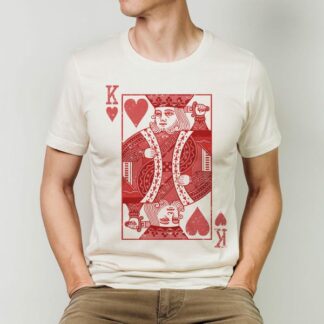 King of Hearts Valentine Shirt - Gift for Him